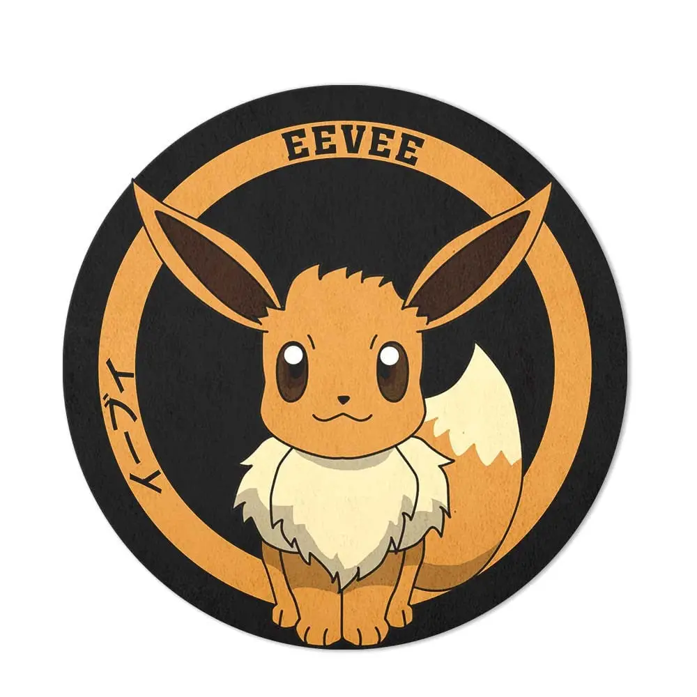 Eevee Shaped Rug Custom Anime Room Decor