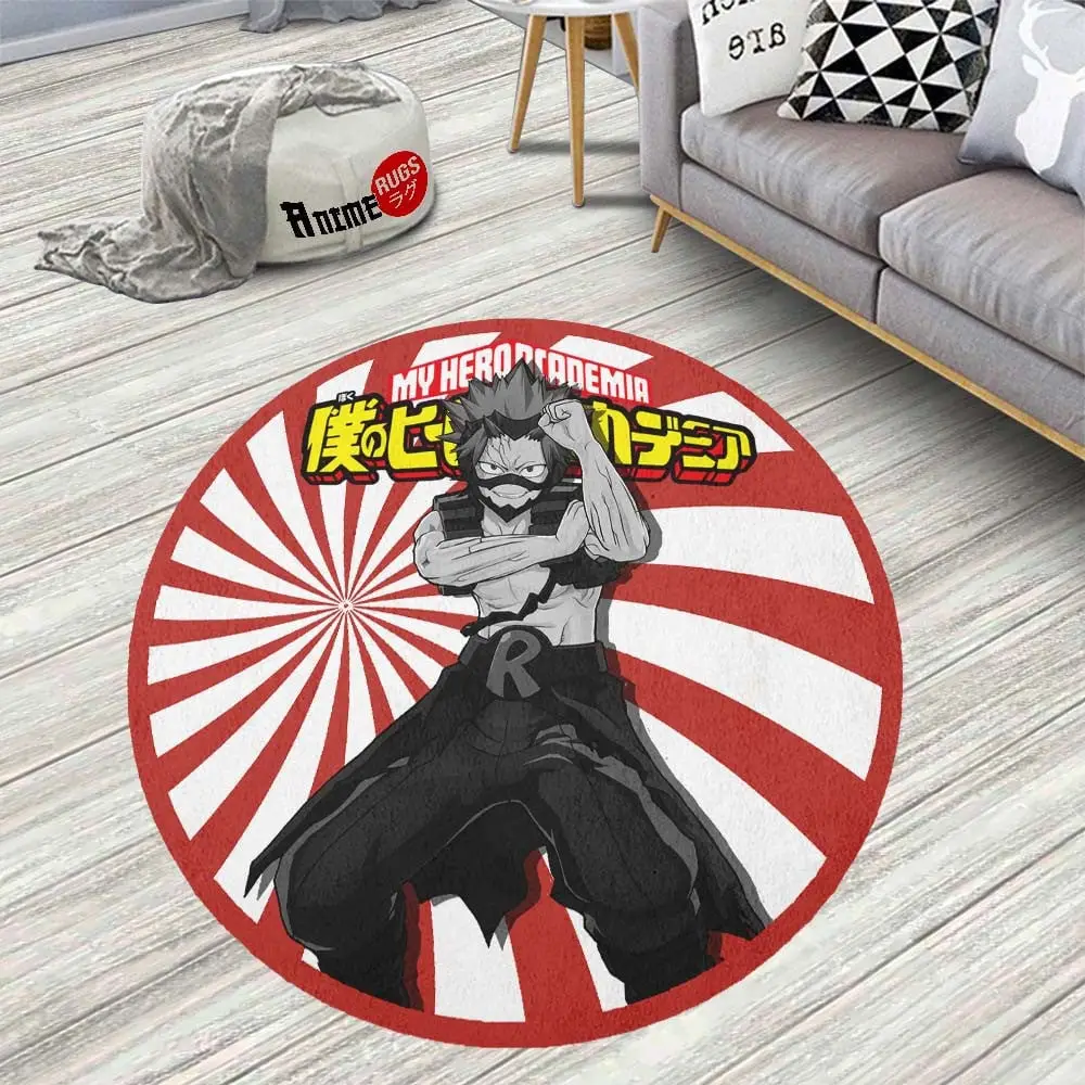 Eijiro Kirishima Round Rug Custom Anime Room Mats