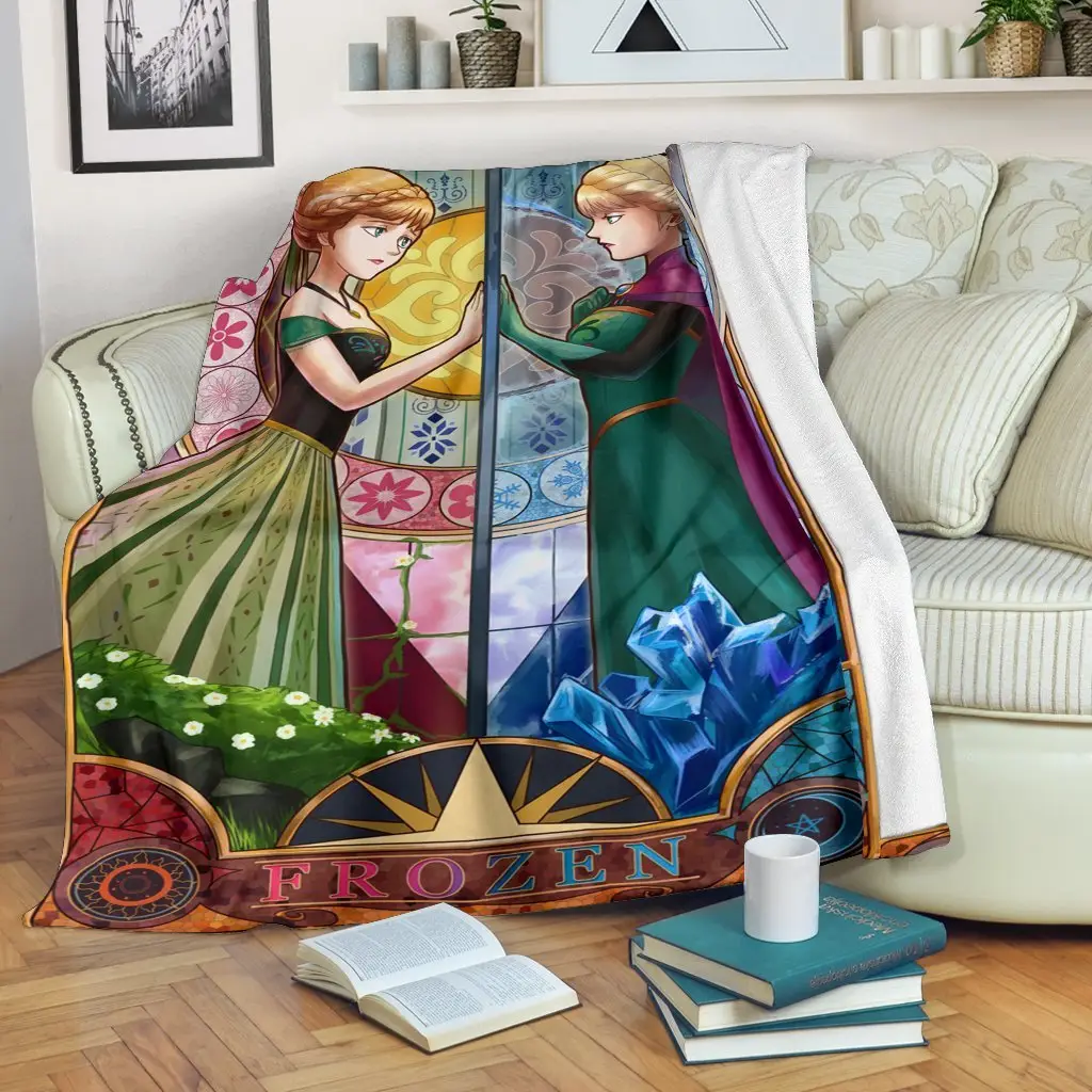 Elsa Anna Frozen Blanket
