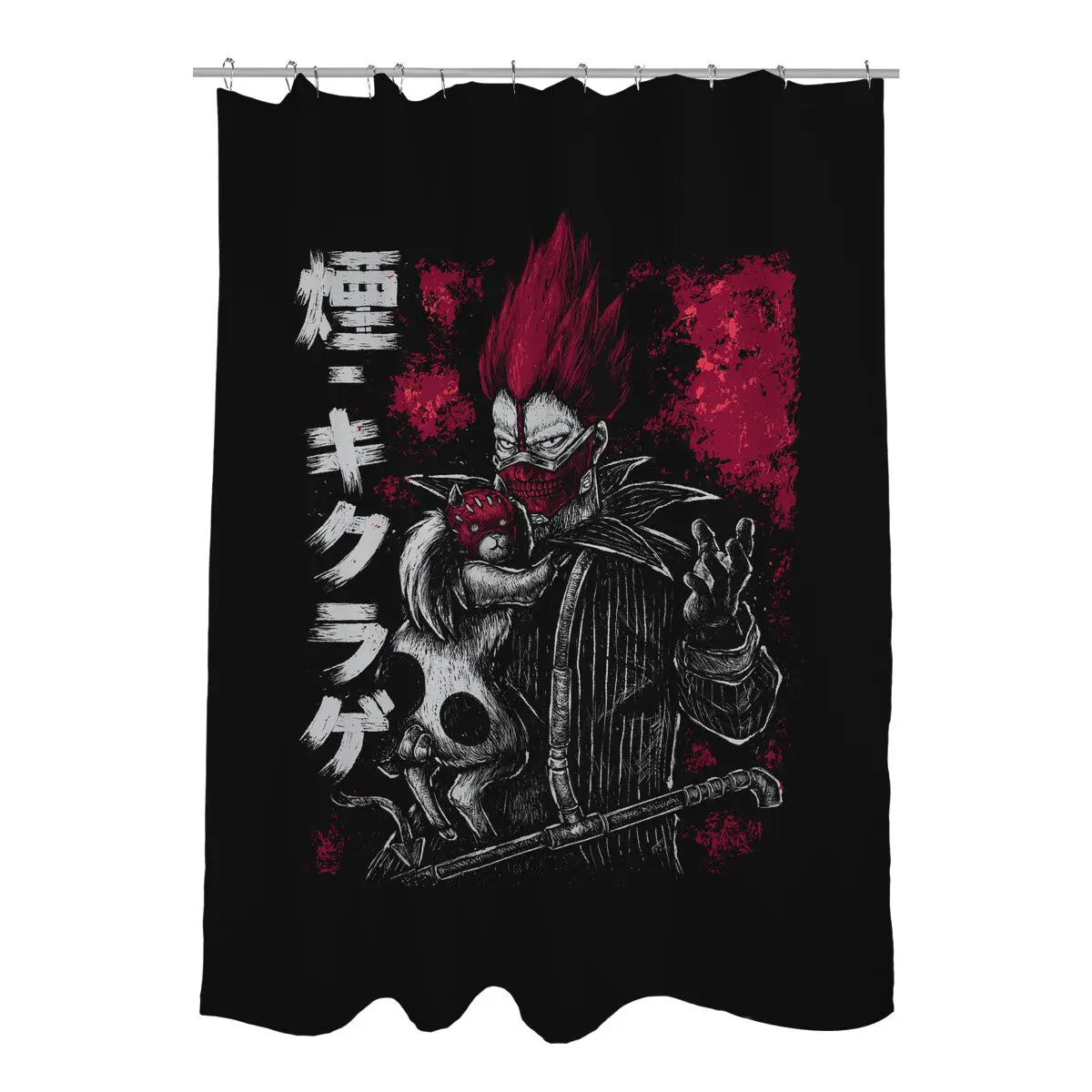 En And Kikurage Shower Curtains