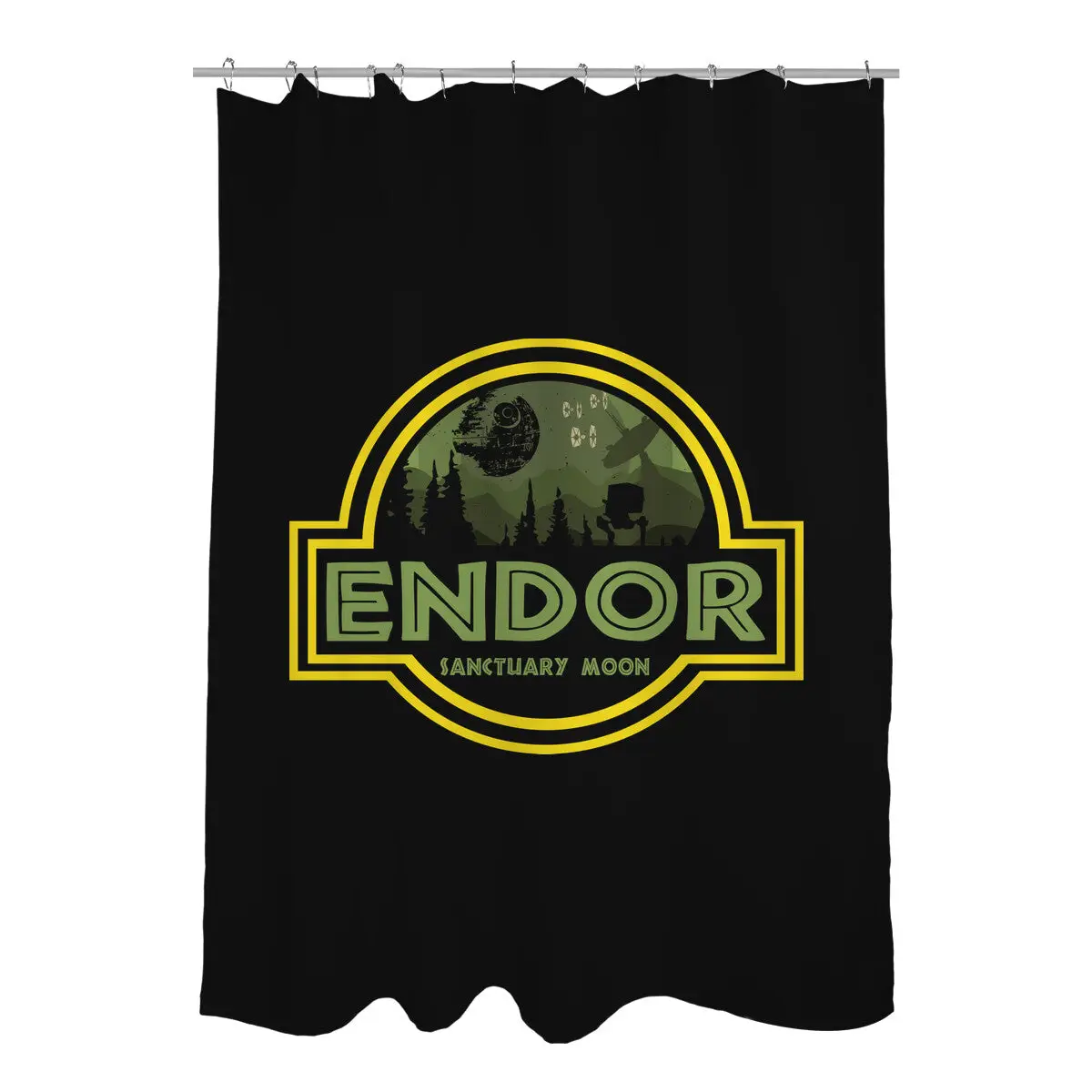 Endor Park Shower Curtains