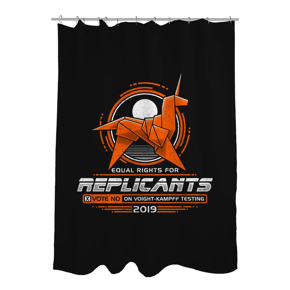 Equal Rights For Replicants Shower Curtains