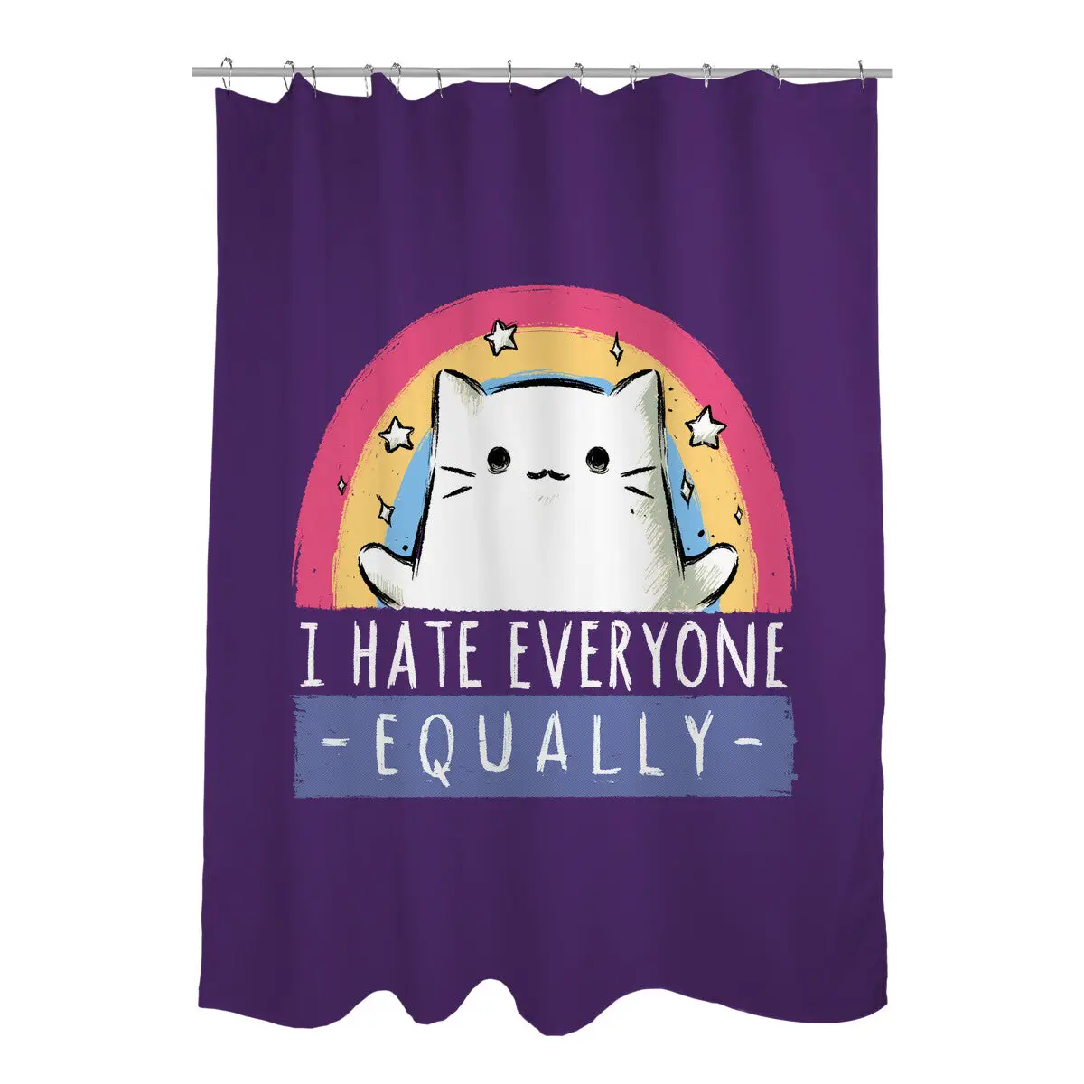 Equally Hate Shower Curtains