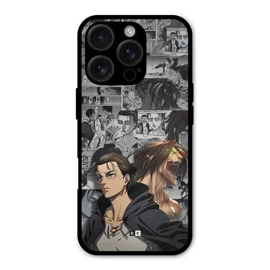 Eren Yeager Manga Shockproof Hybrid Protection Back Case Cover