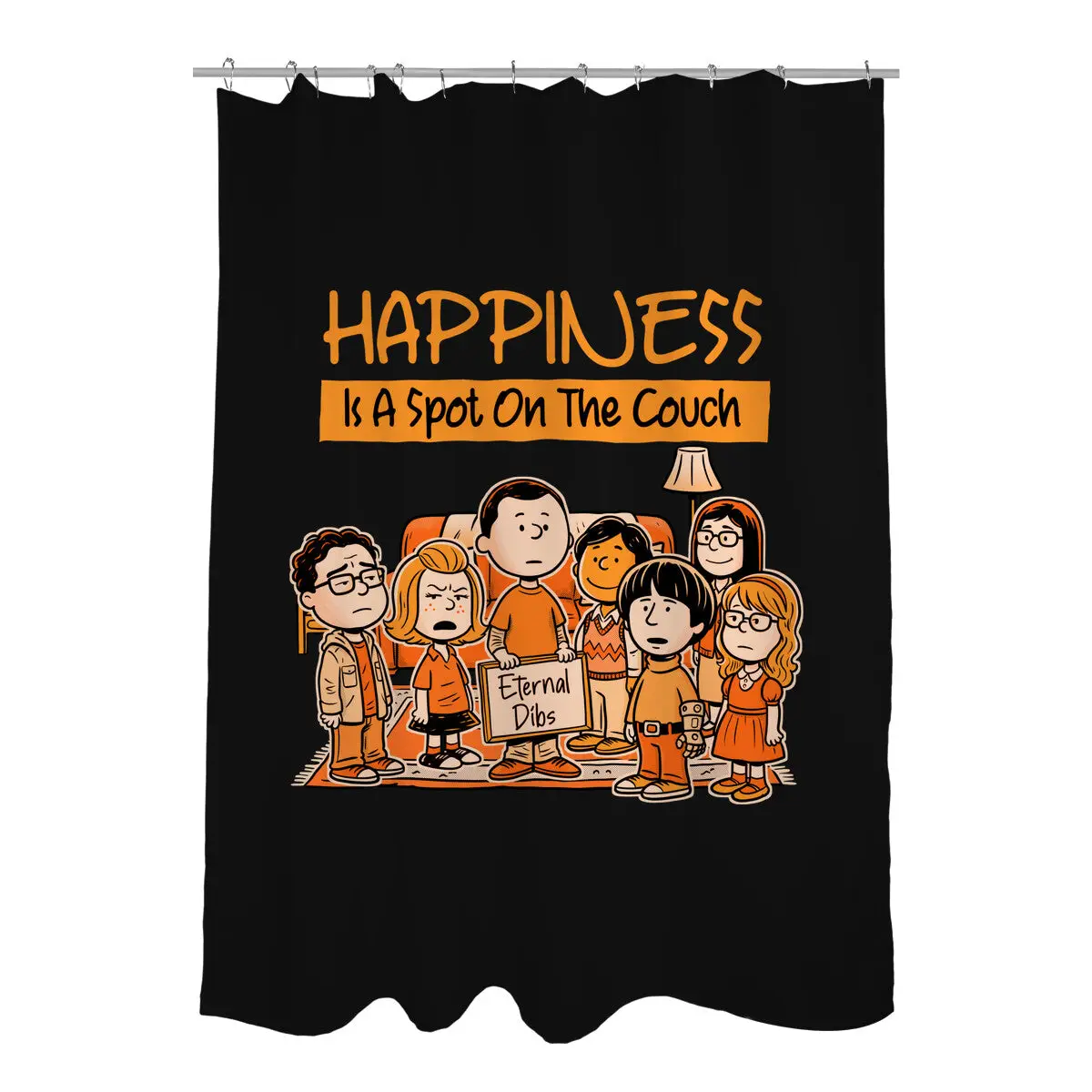 Eternal Dibs Shower Curtains