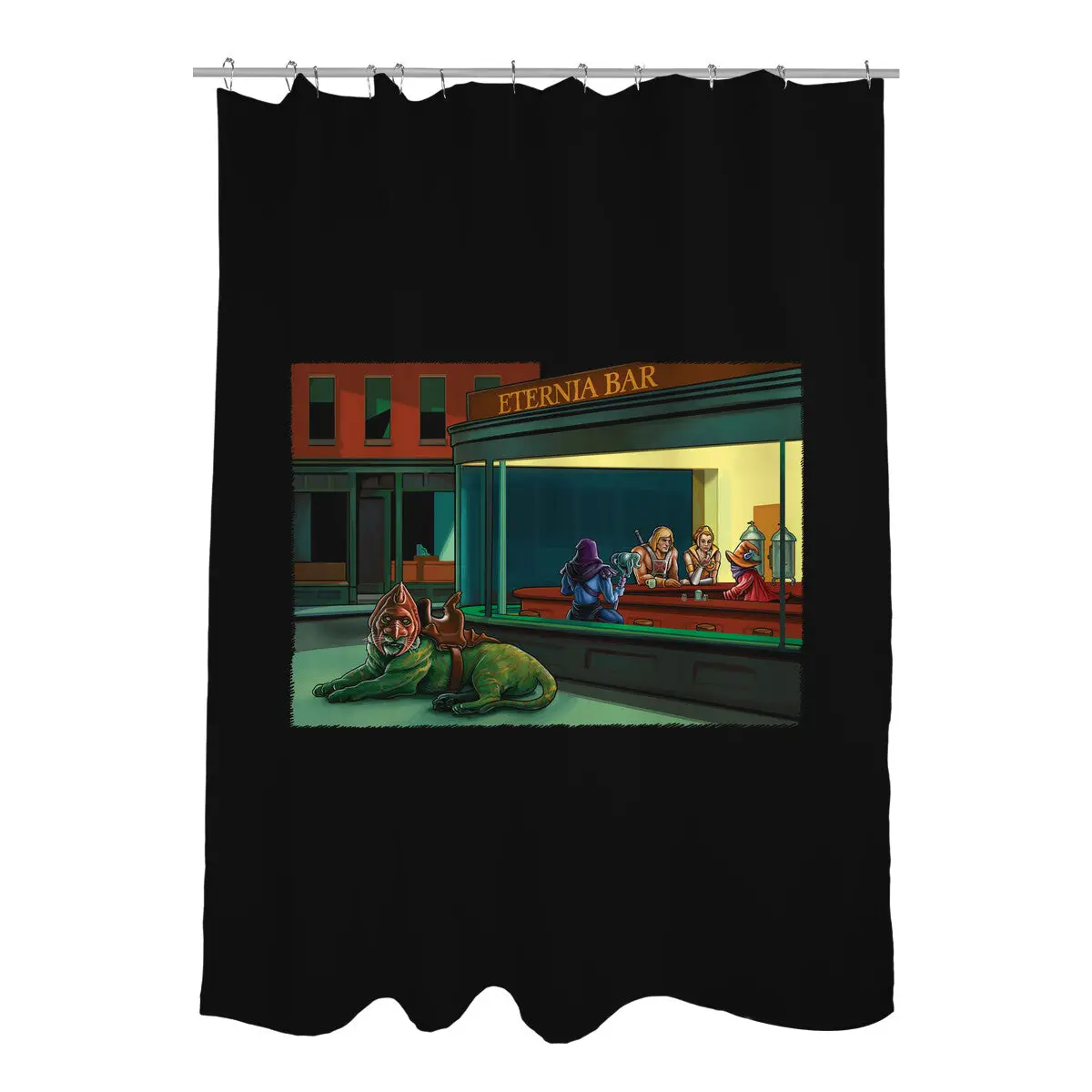 Eternia Bar Shower Curtains