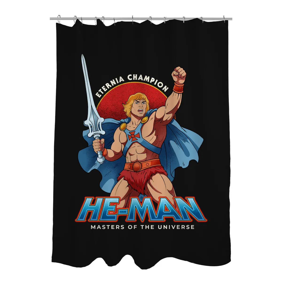Eternia Champion Shower Curtains