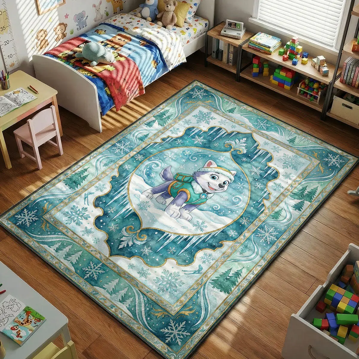 Everest Snow Pup Rug — PAW Patrol Kids Bedroom Rug