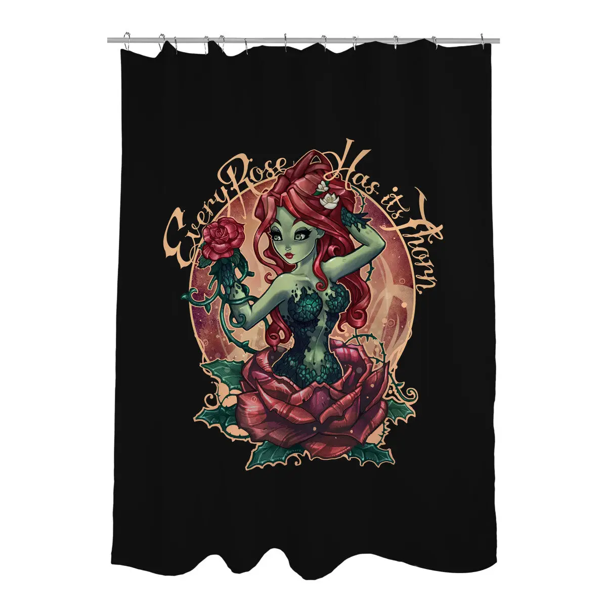 Every Rose Has Its Thorn Shower Curtains