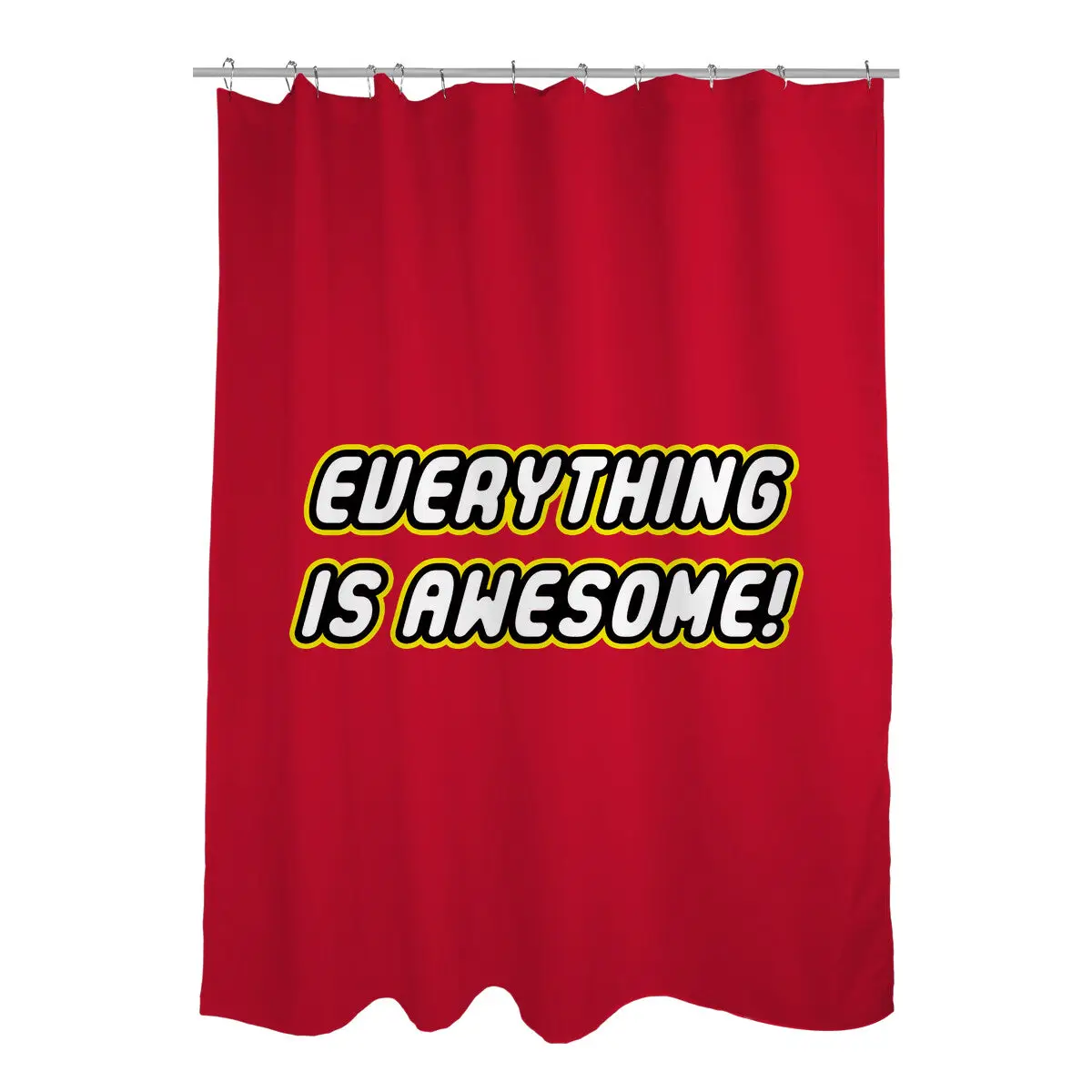 Everything is Awesome Shower Curtains