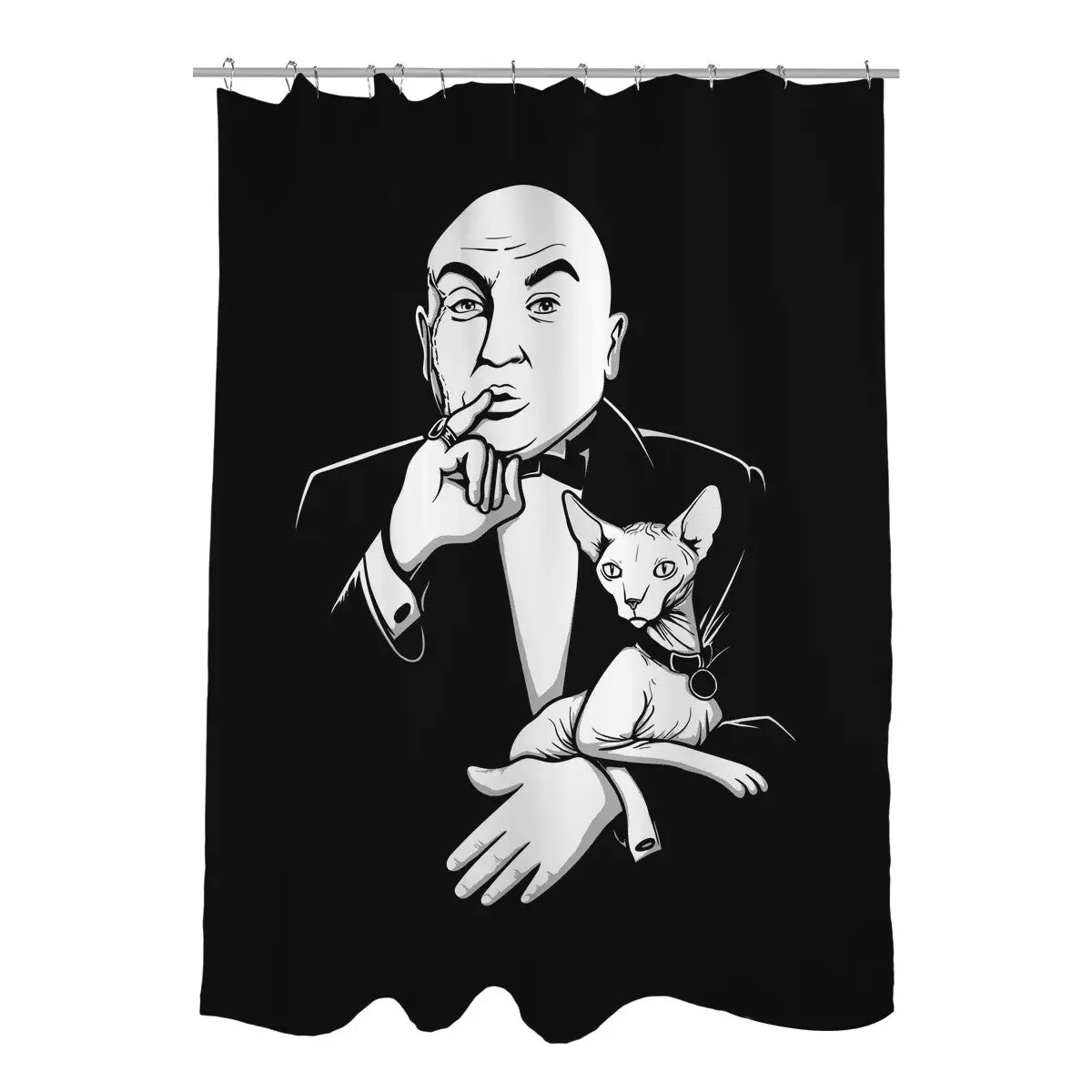 Evilfather Shower Curtains