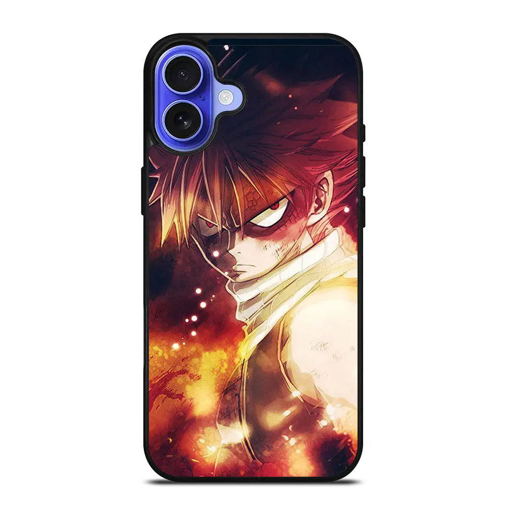 FAIRY TAIL ANIME NATSU DRAGNEEL iPhone 16 Case Cover