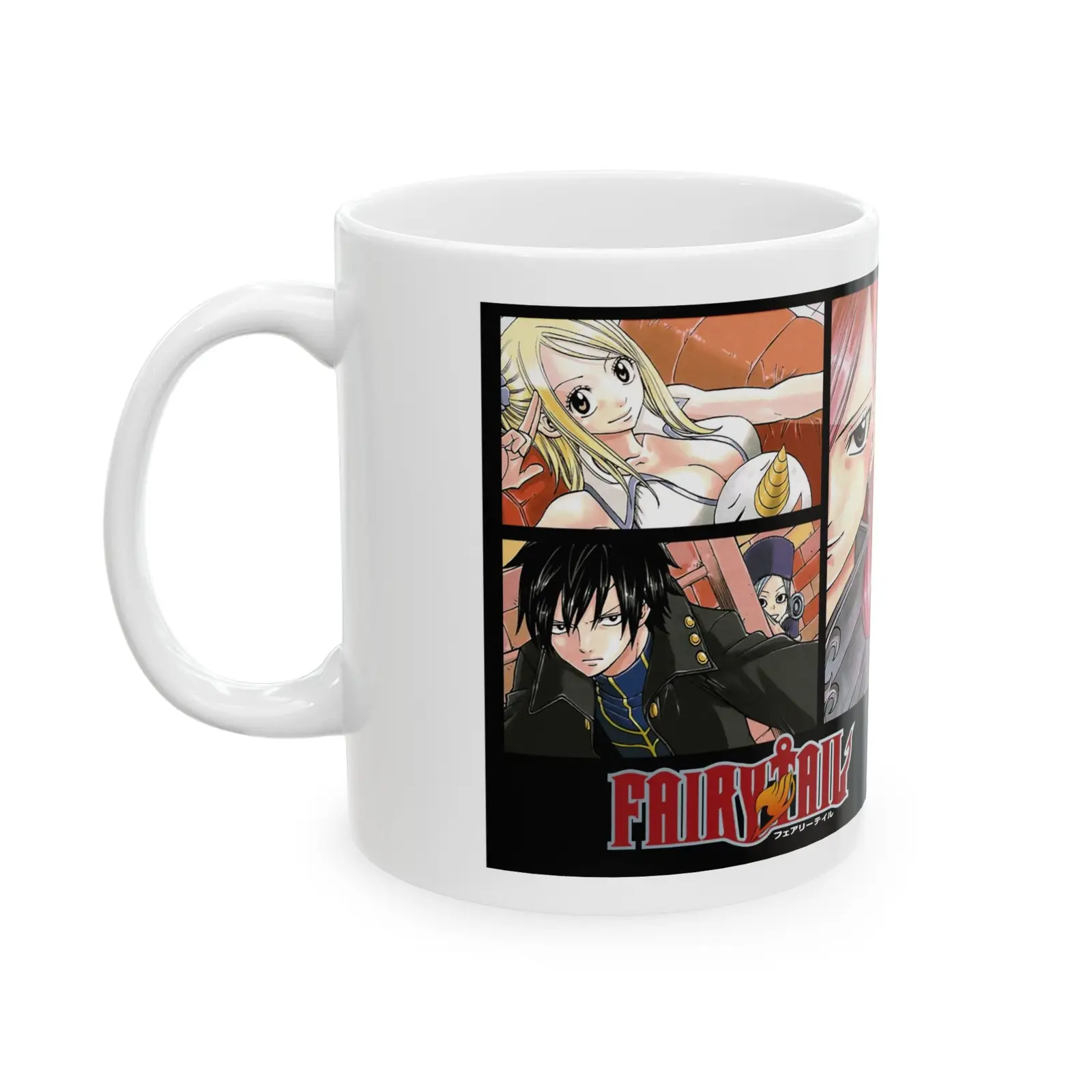 Fairy Tail Anime Themed Ceramic Mug - Perfect Gift for Fans!