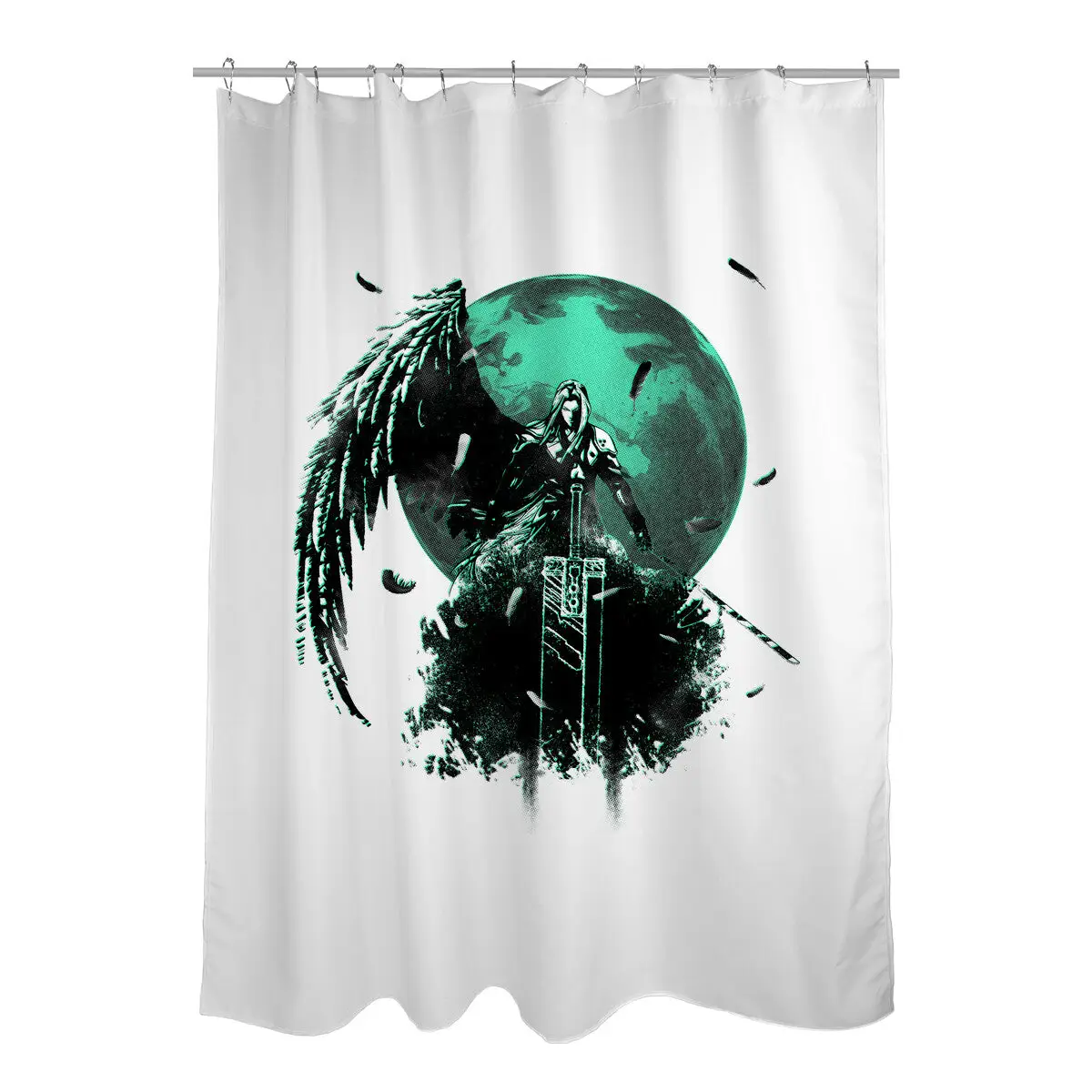 Fallen From Grace Shower Curtains