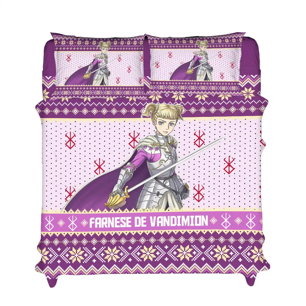 Farnese de Vandimion Xmas Bedding Set Bed Room Home Decor For Anime Fans