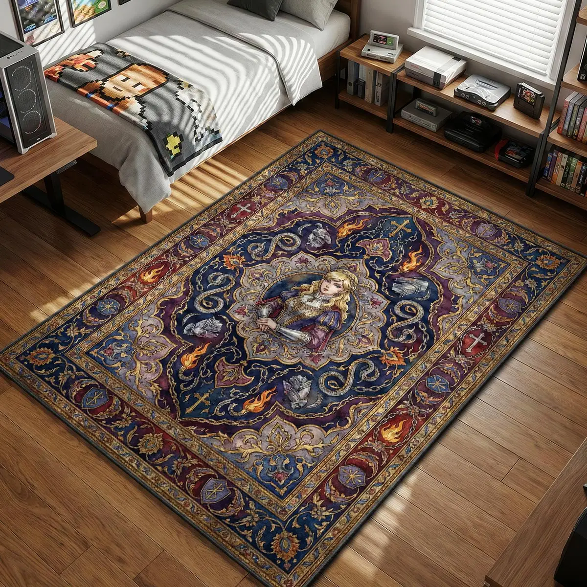 Farnese Holy Knight Rug - Berserk Chair Mat