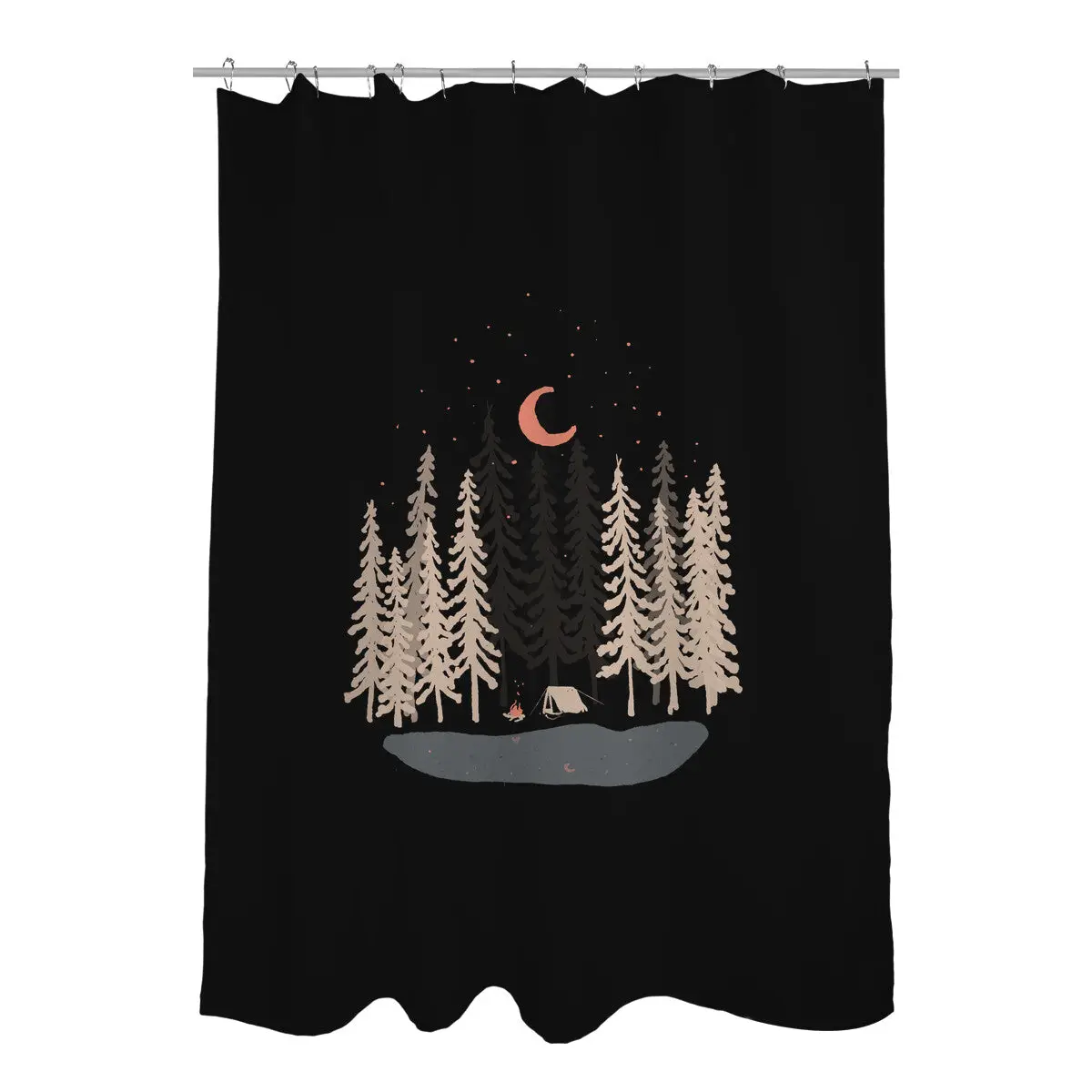 Feeling Small Shower Curtains