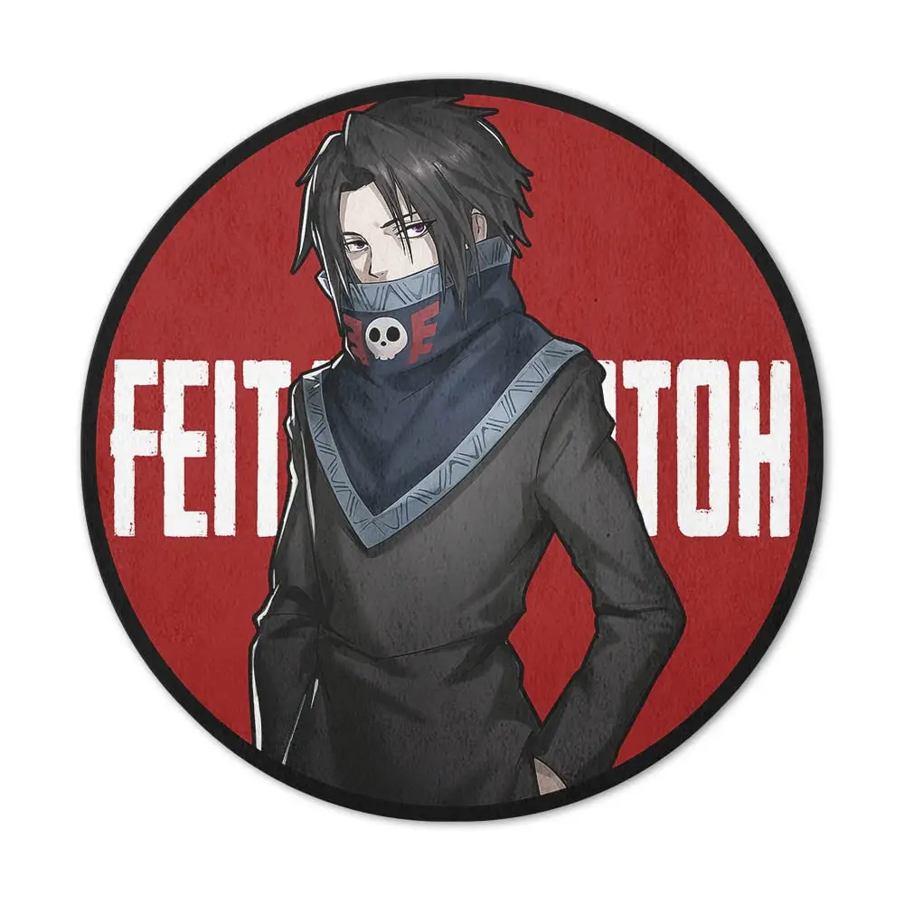Feitan Pohtoh Shaped Rug Custom Anime Room Mats