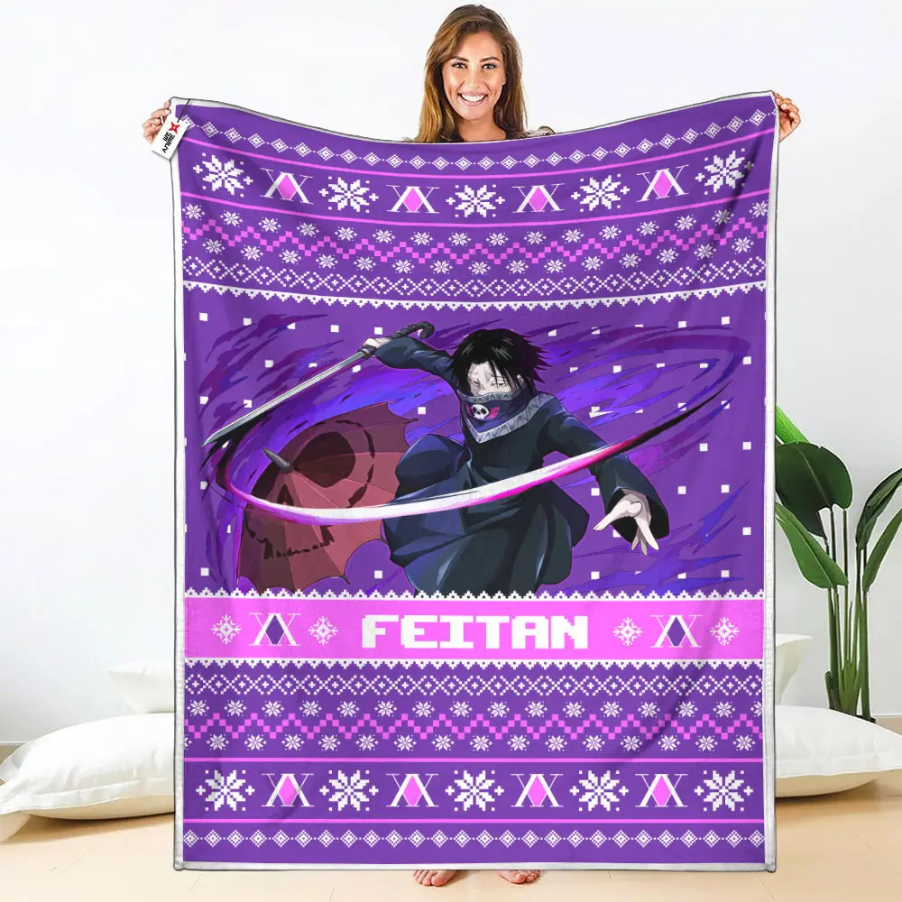 Feitan Portor Blanket Custom Hunter x Hunter Anime