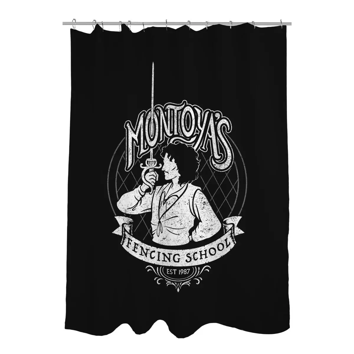 Fencing School Shower Curtains