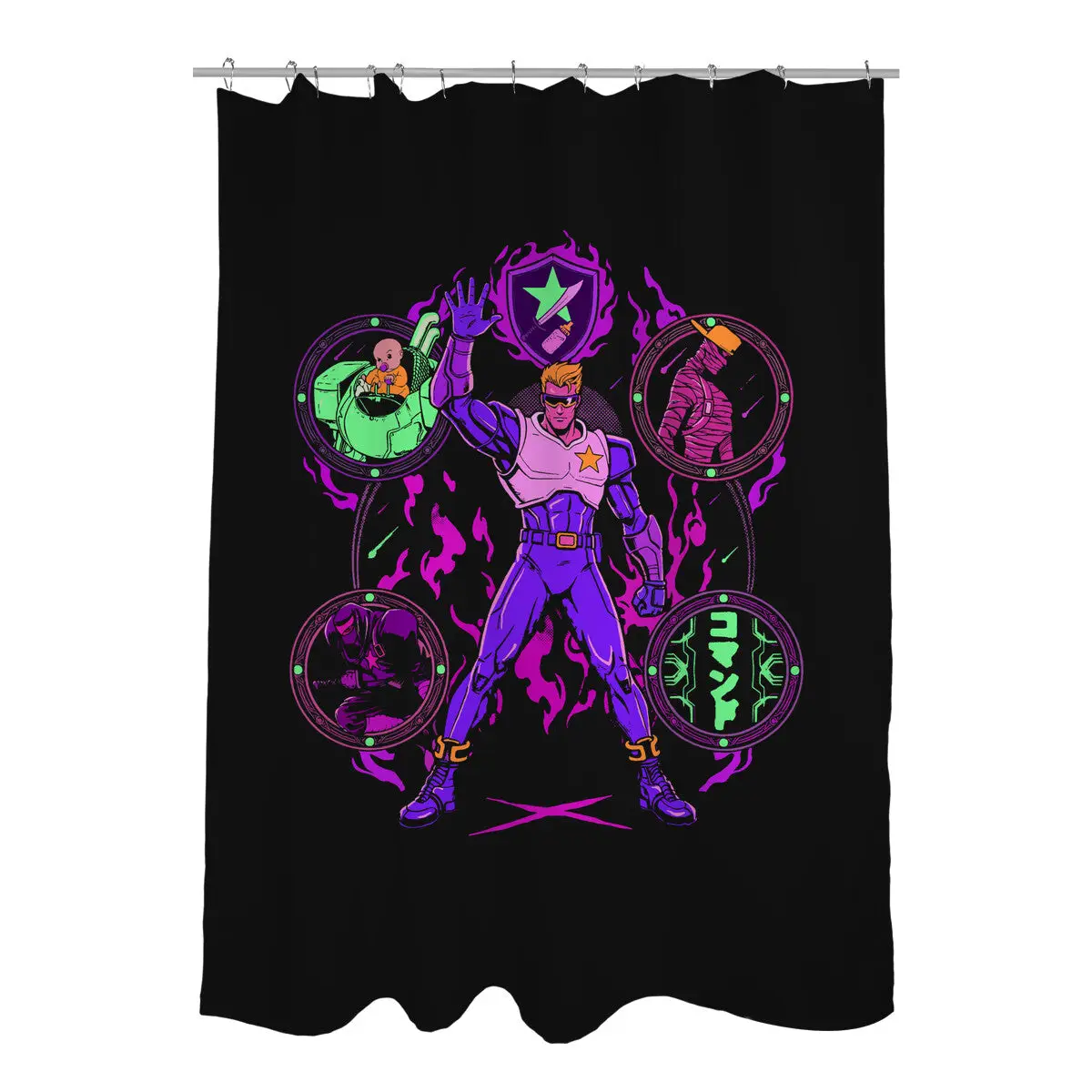 Fight Club Shower Curtains