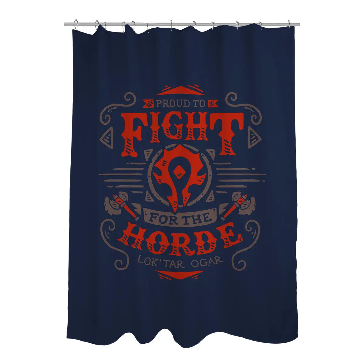 Fight for the Horde Shower Curtains