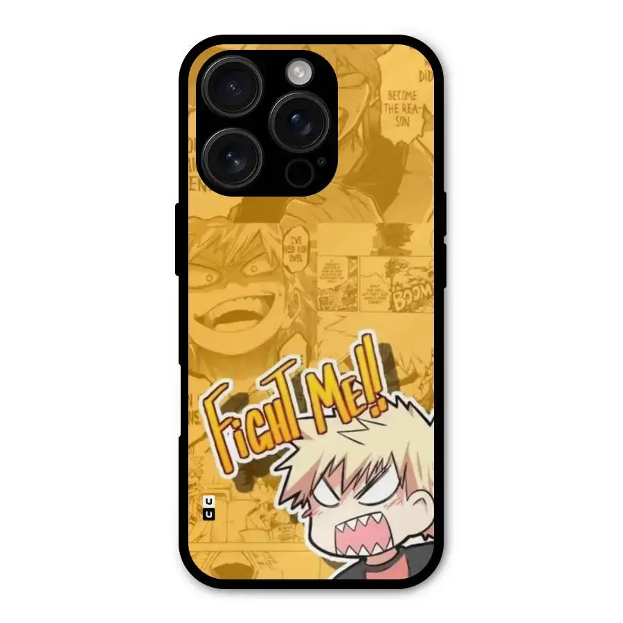 Fight Me Challenge Shockproof Hybrid Protection Back Case Cover