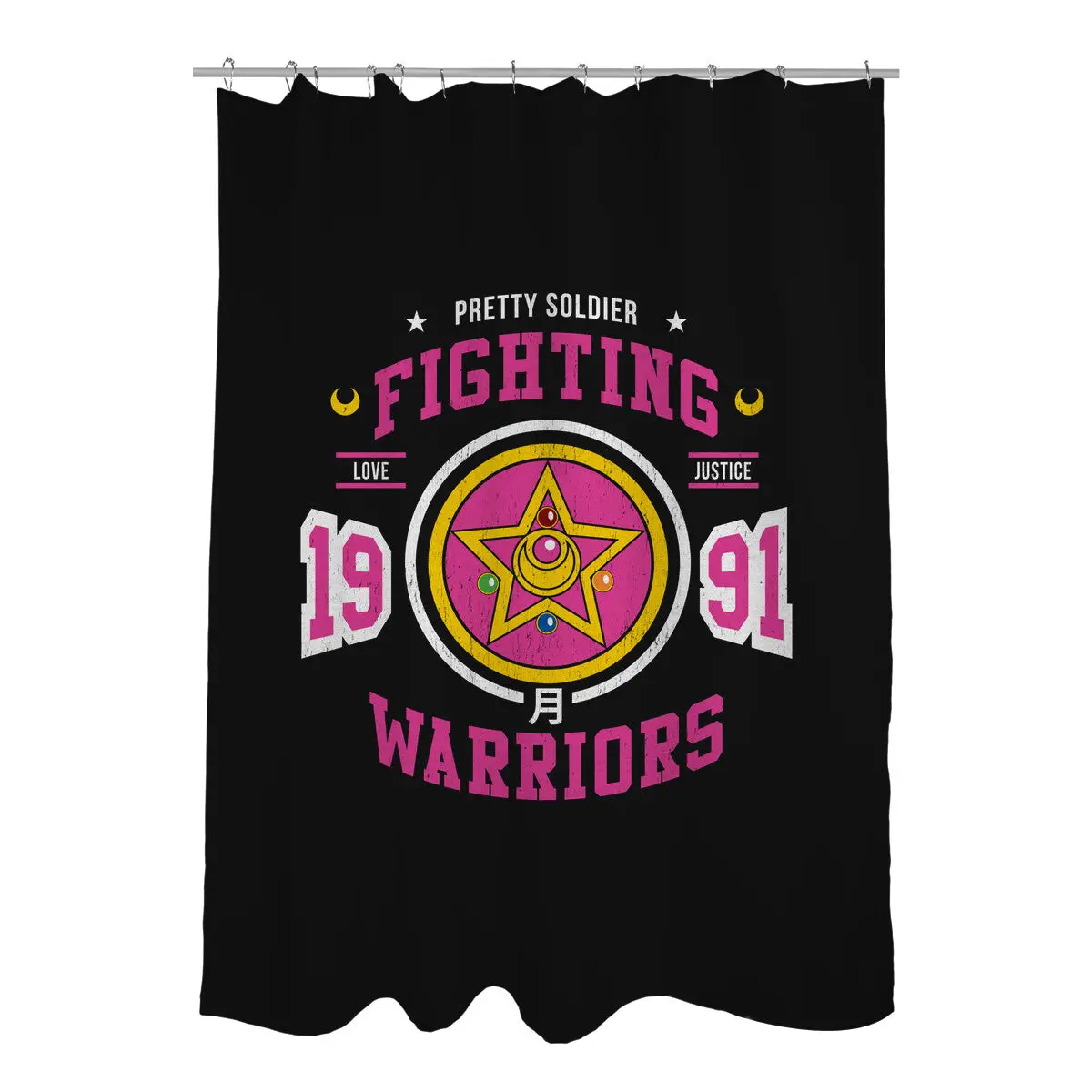 Fighting Senshi Shower Curtains