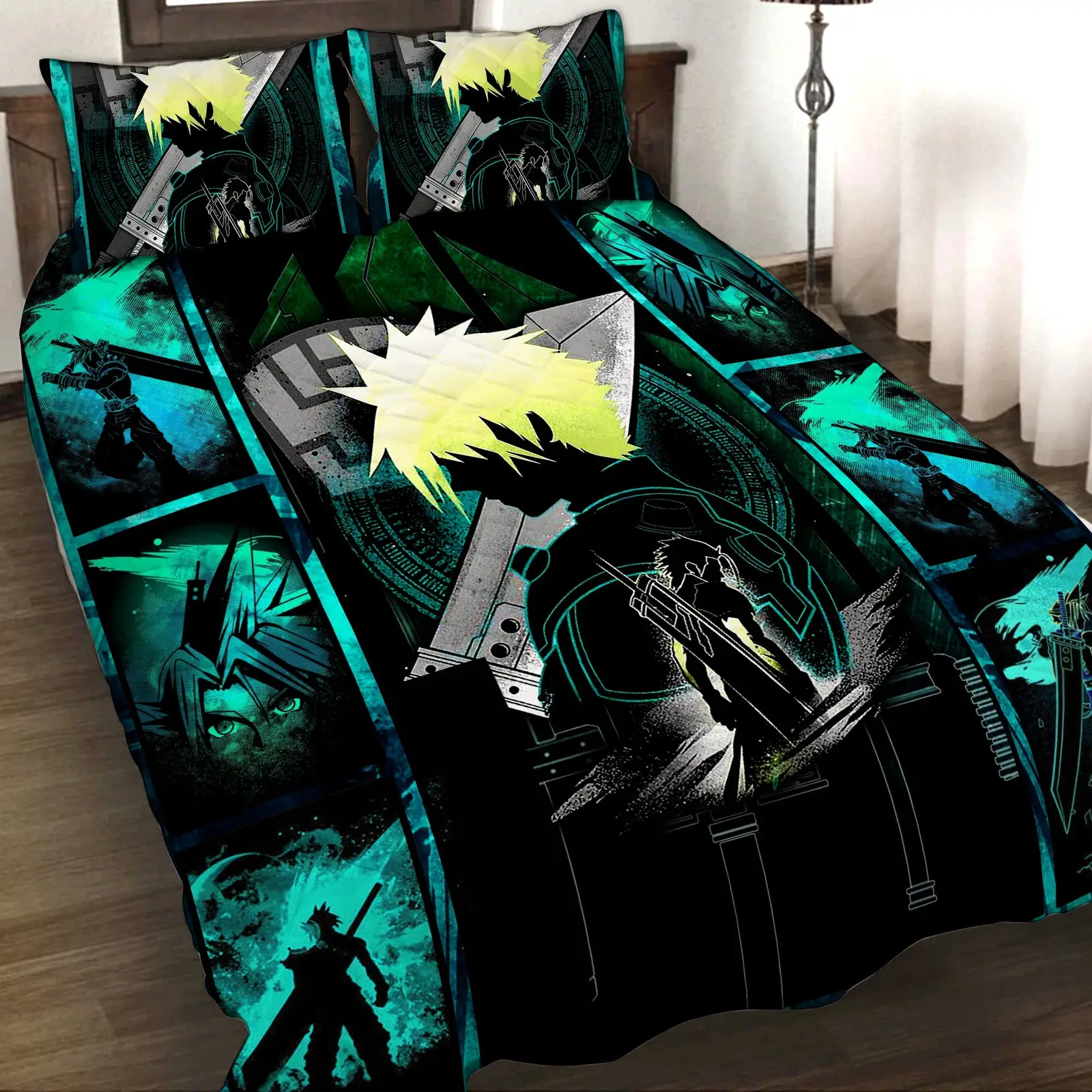 Final Fantasy Cloud Strife 3D Quilt Set