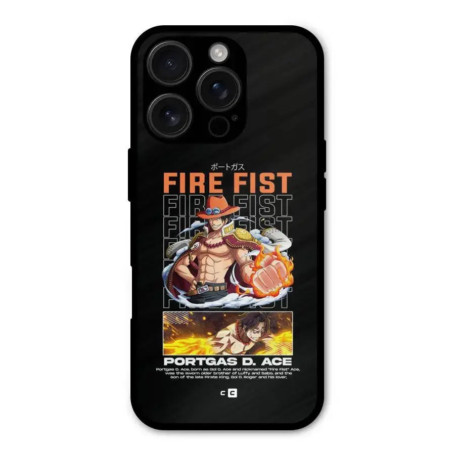 Fire Fist Ace Shockproof Hybrid Protection Back Case Cover