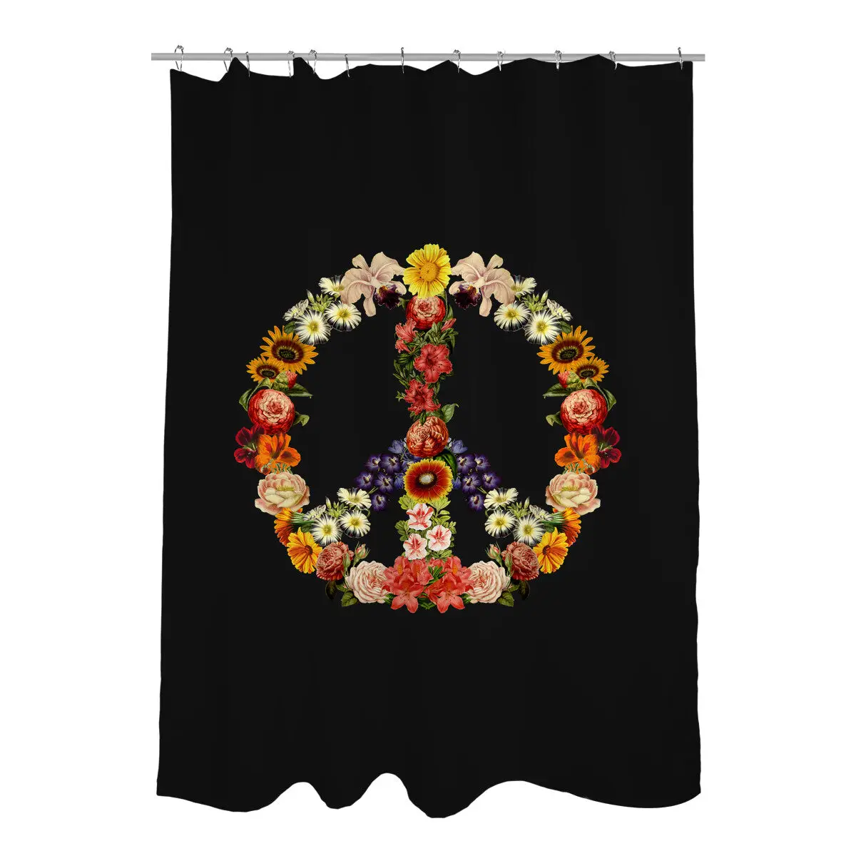 Flower Power Shower Curtains