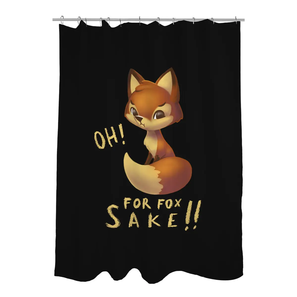 For Fox Sake! Shower Curtains
