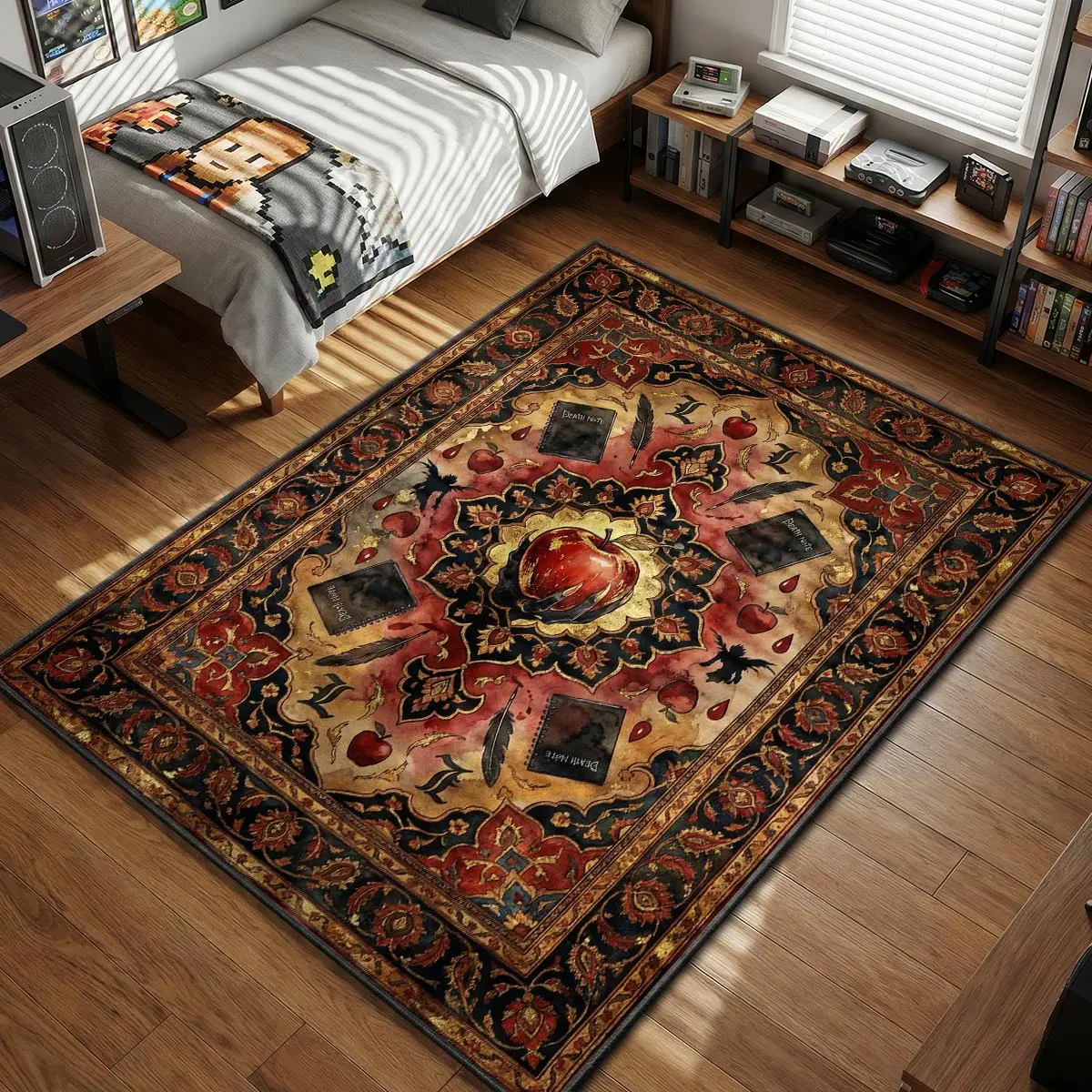 Forbidden Fruit Rug - Death Note Chair Mat