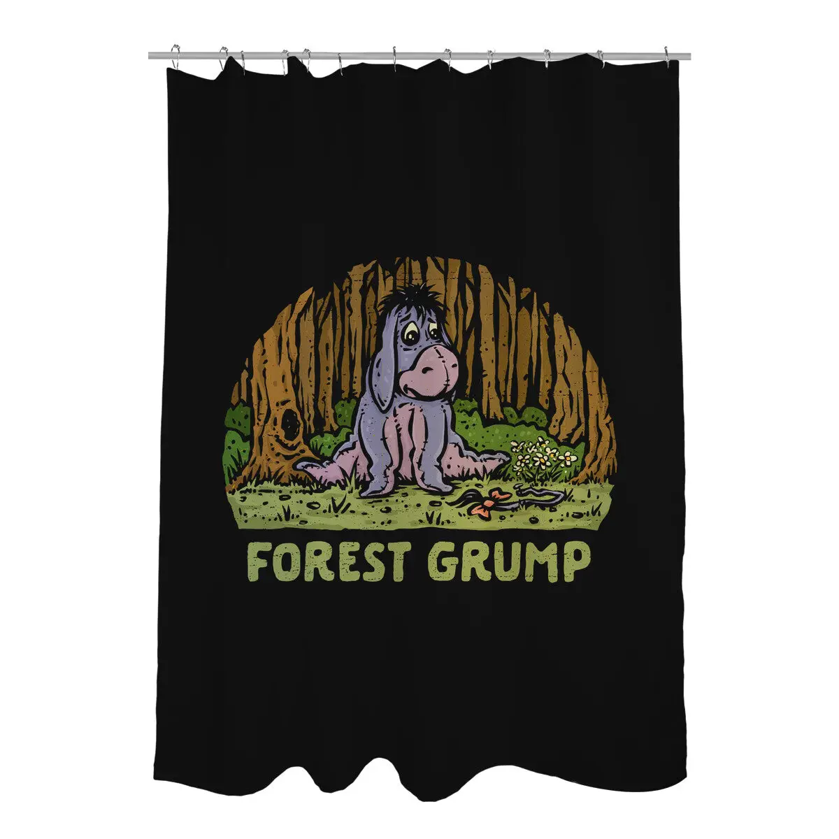 Forest Grump Shower Curtains