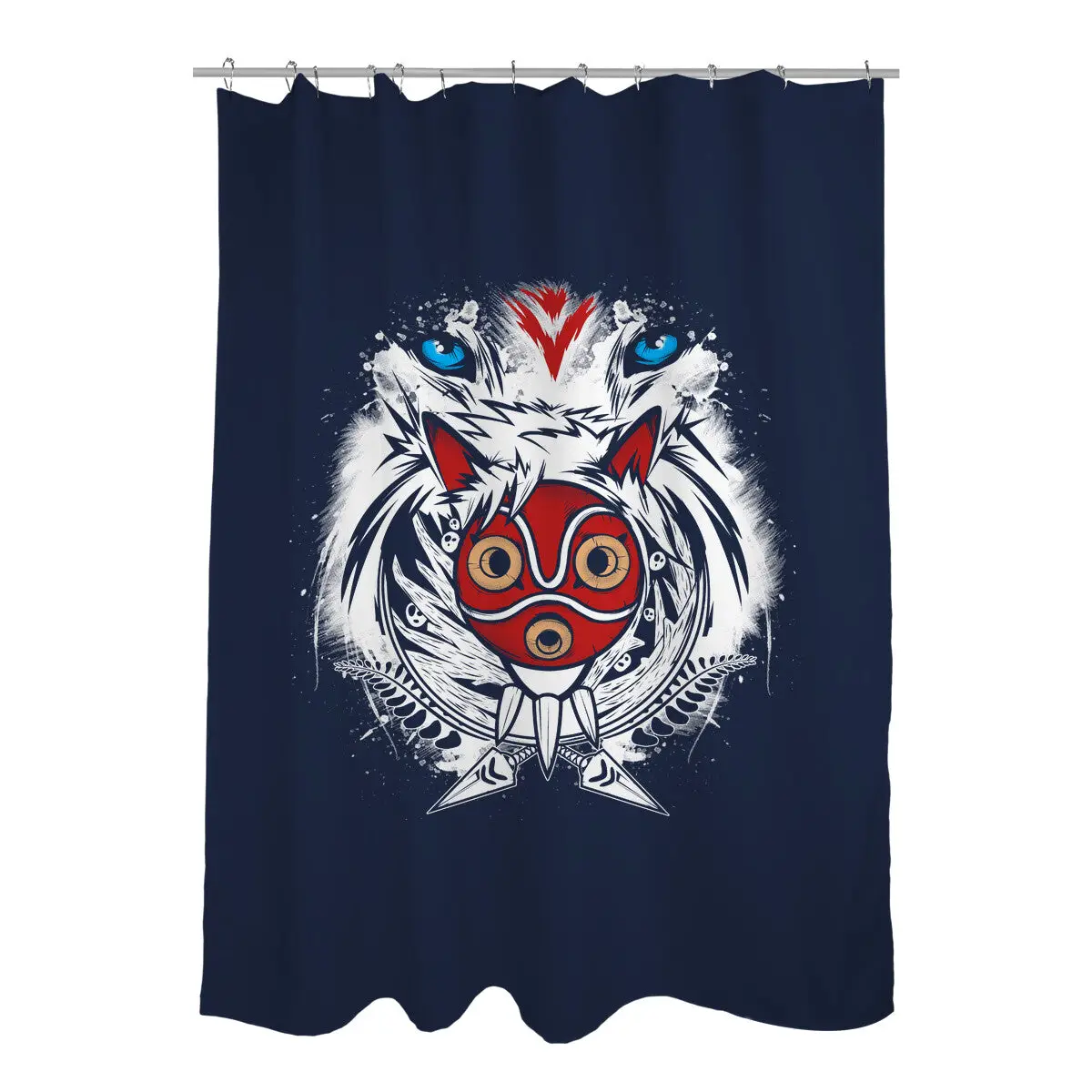 Forest Spirit Protector Shower Curtains