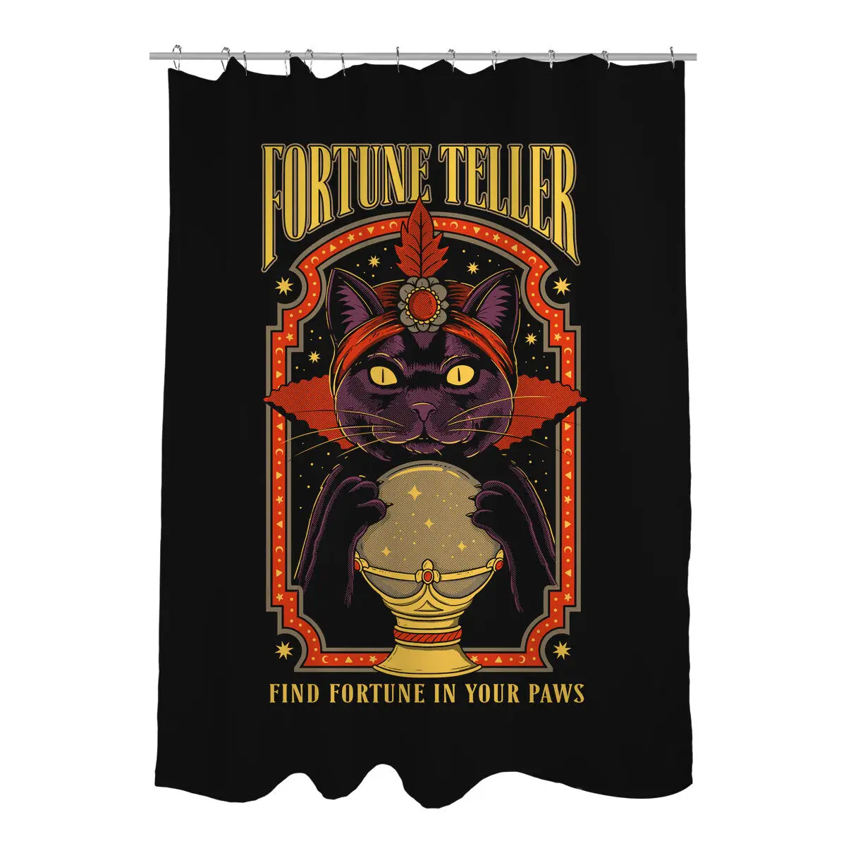 Fortune Teller Shower Curtains
