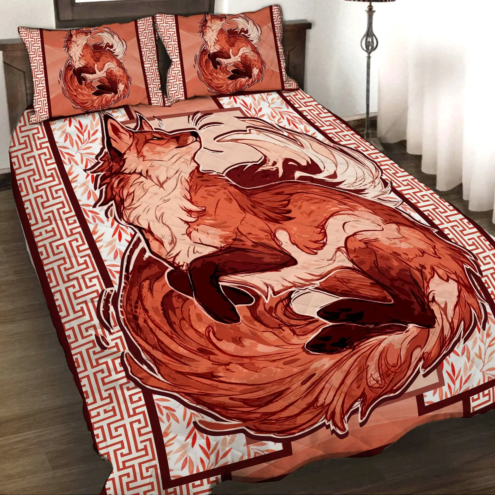 Fox 3D Quilt Set