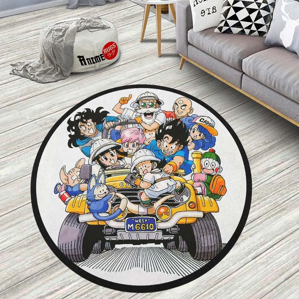 Friends Round Rug Custom Anime Room Mats
