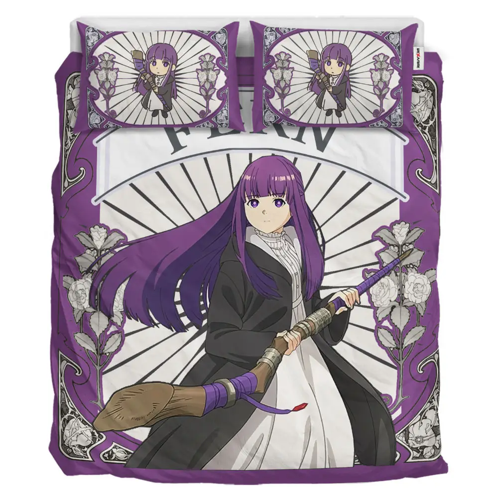 Frieren Fern Custom Anime Bedding Set