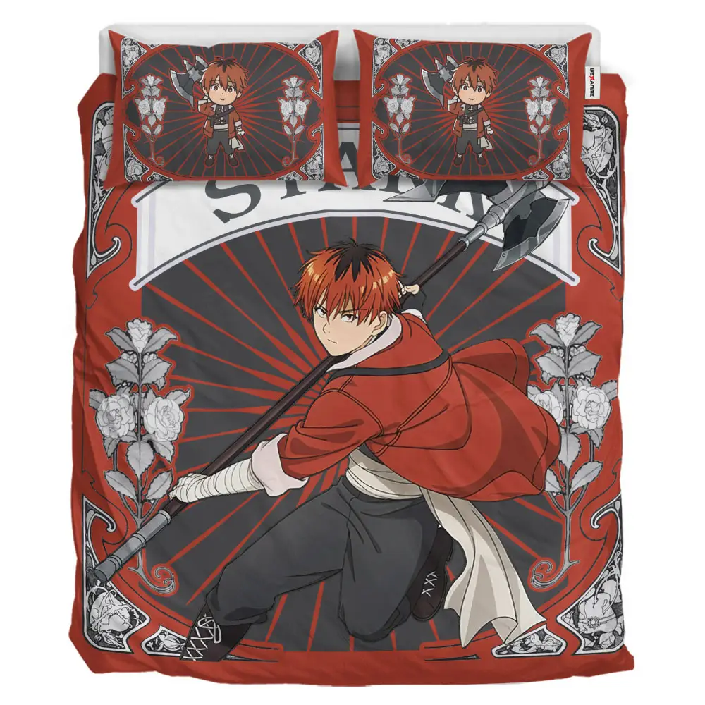 Frieren Stark Custom Anime Bedding Set