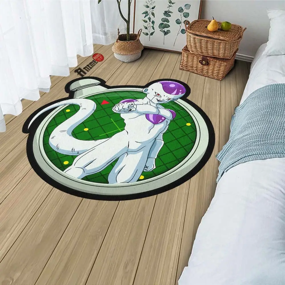Frieza Shaped Rug Custom Anime Room Decor
