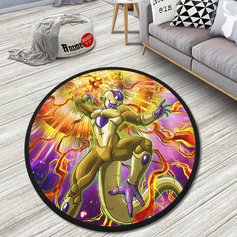 Frieza Skill Round Rug Custom Anime Room Mats