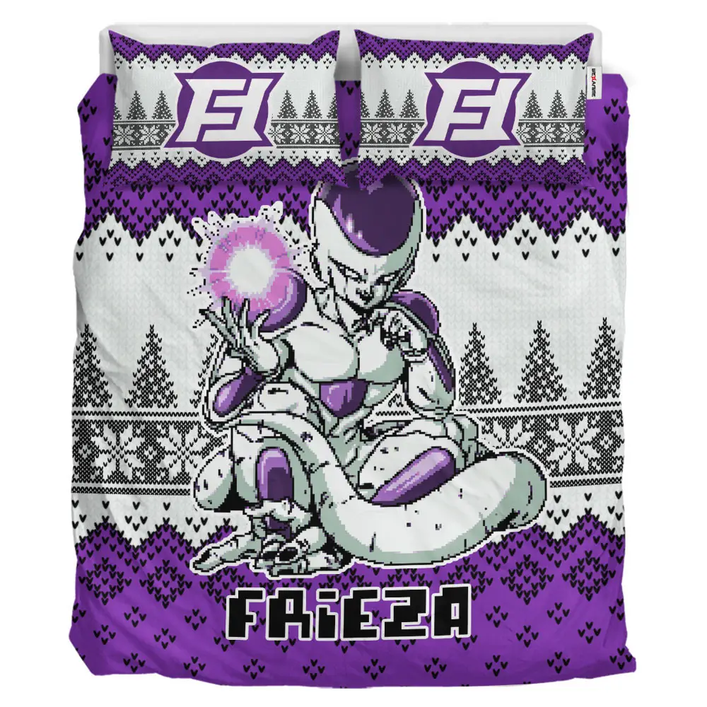 Frieza Xmas Polyester Duvet Cover Set