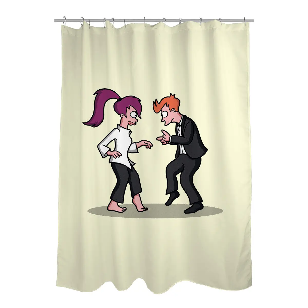Future Fiction Shower Curtains