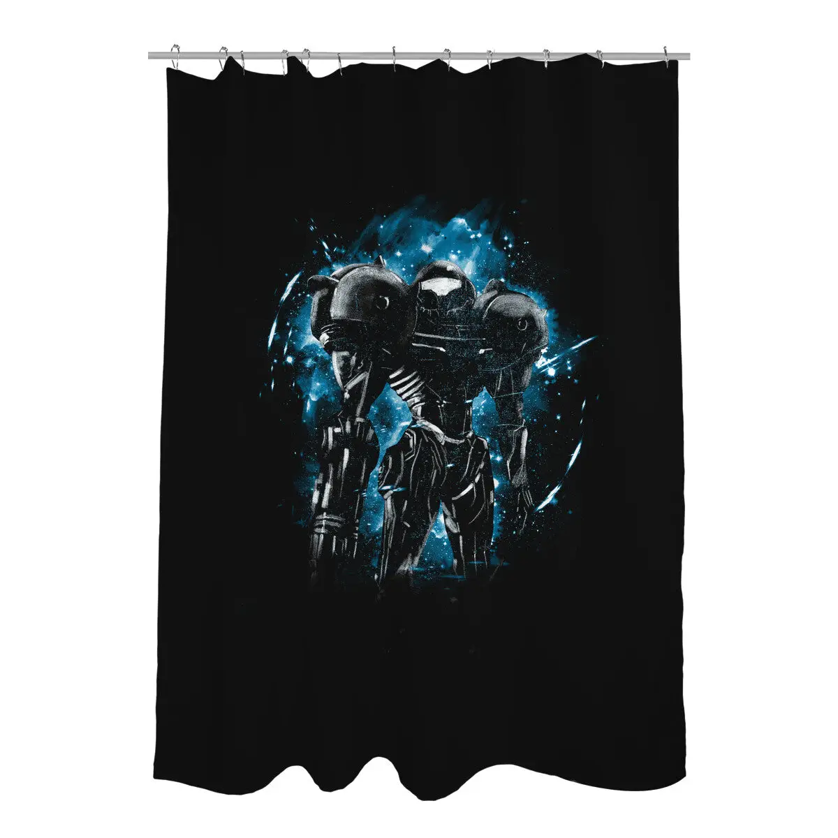 Galactic Bounty Hunter Shower Curtains