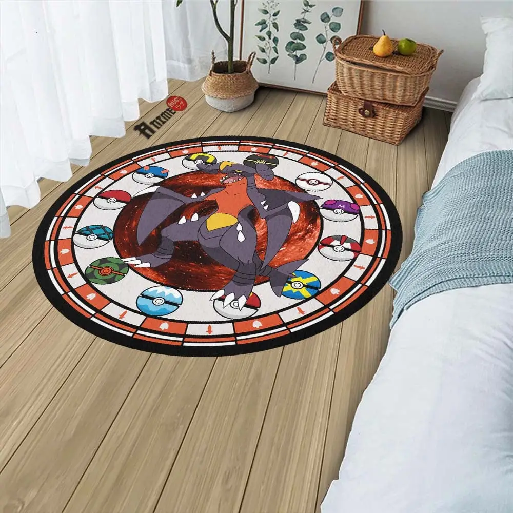 Garchomp Round Rug Custom Anime Room Mats