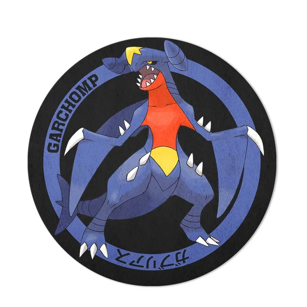 Garchomp Shaped Rug Custom Anime Room Decor