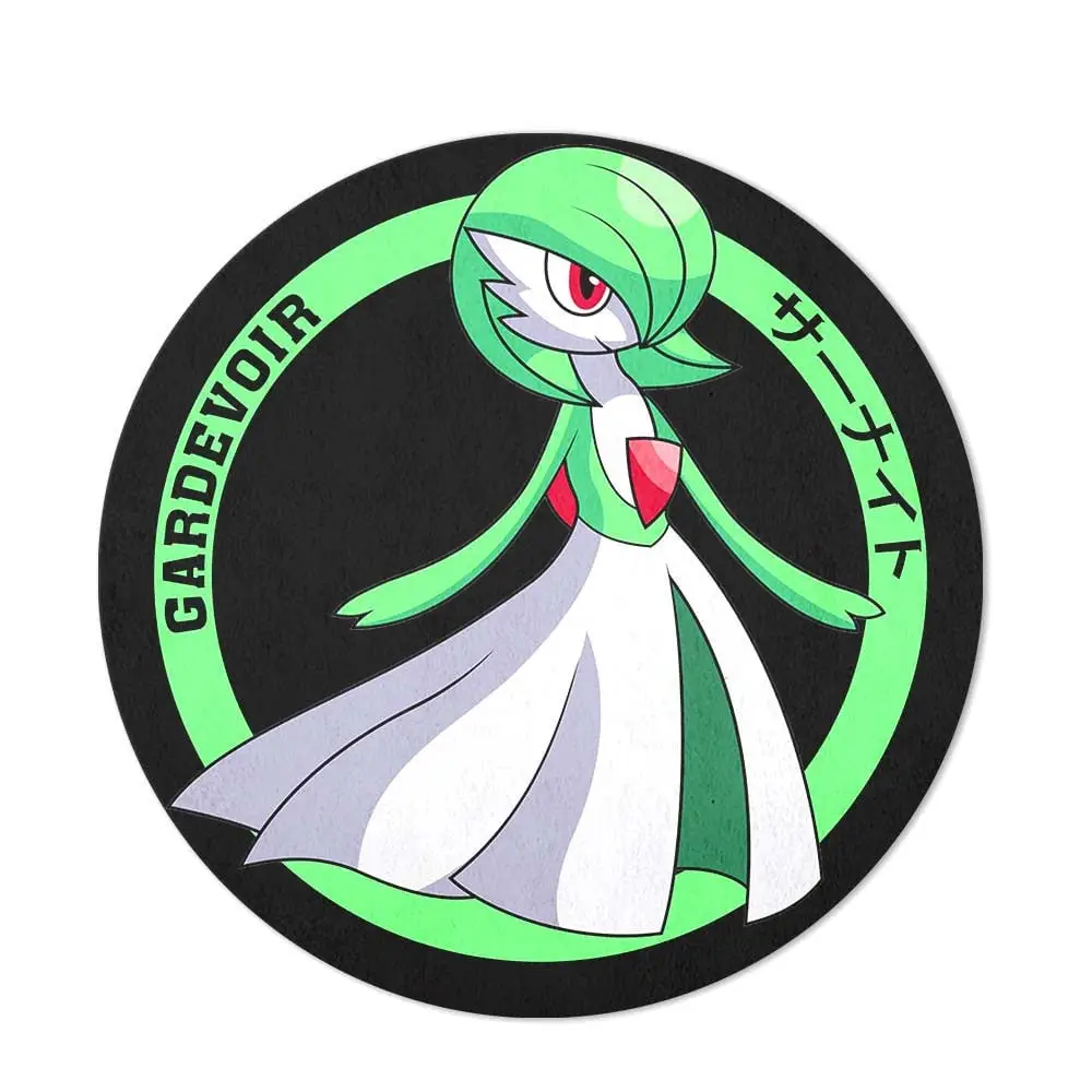Gardevoir Shaped Rug Custom Anime Room Decor