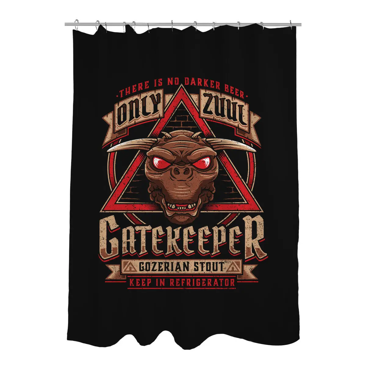 Gatekeeper Gozerian Stout Shower Curtains