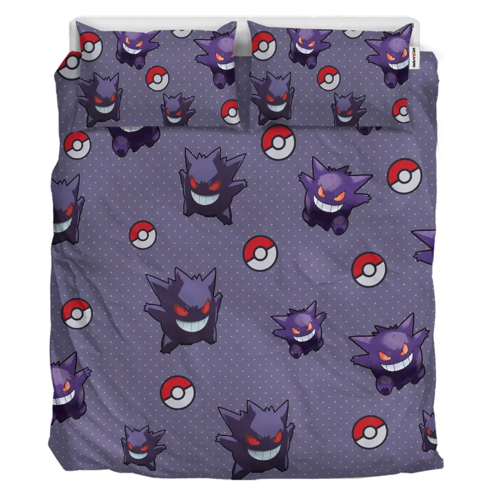Gengar Custom Anime Bedding Set
